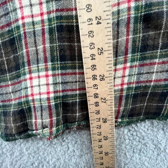 Vintage Wrangler Western Pearl Snap Plaid Rodeo Shirt Blouse Size Large - Picture 10 of 12